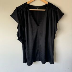 Elegant Black Women's Top